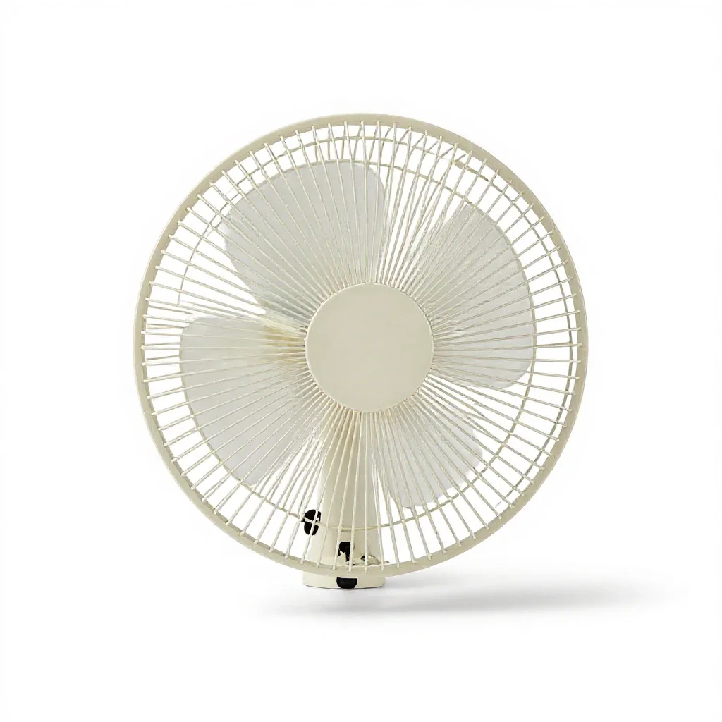 Electric fan isolated on a white background