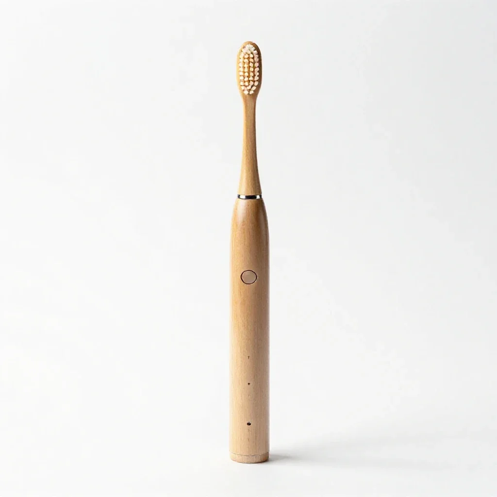Electric toothbrush isolated on a white background