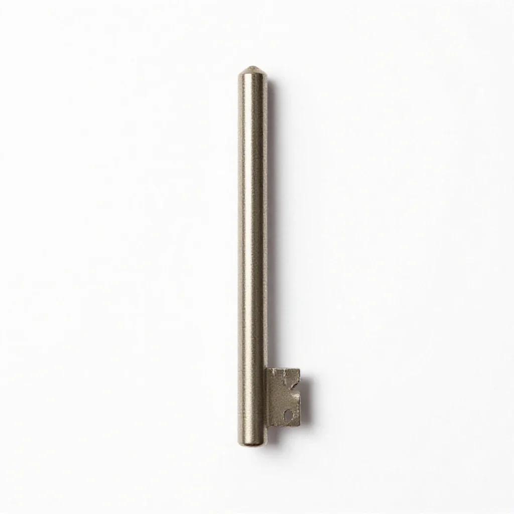 Electrode isolated on a white background