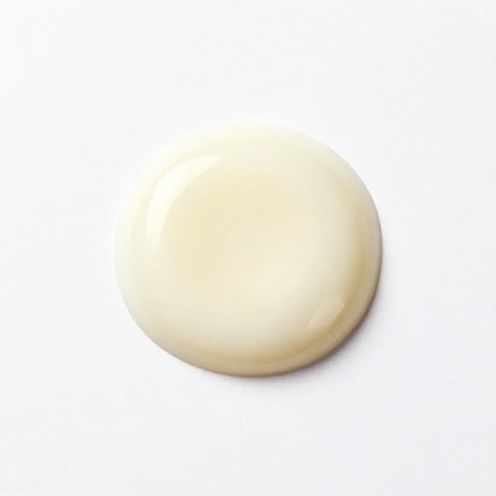 Emulsion isolated on a white background