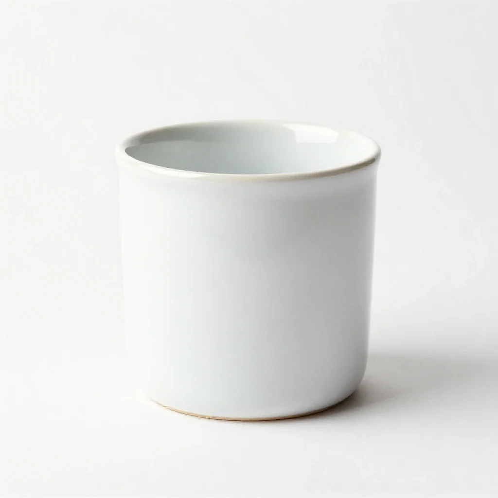 Enamel isolated on a white background