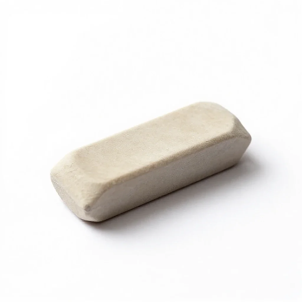 Eraser isolated on a white background