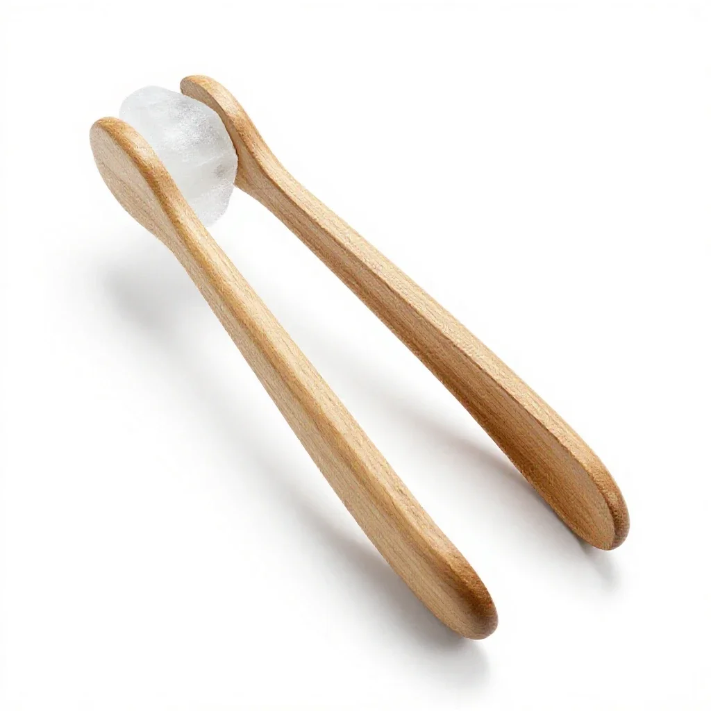 Ice tongs isolated on a white background