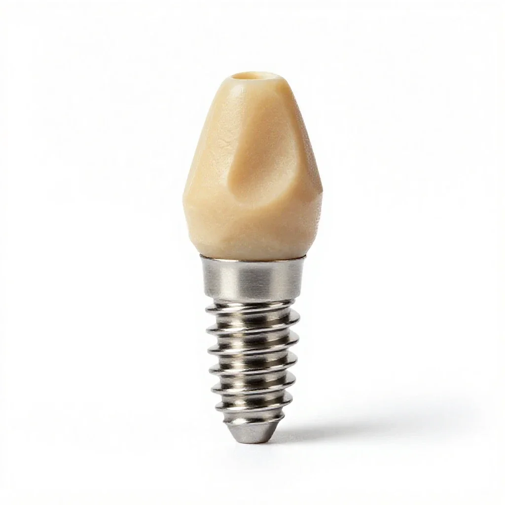 Implant isolated on a white background
