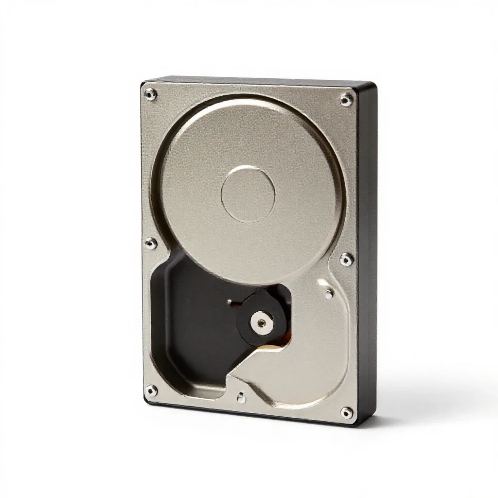 Internal drive isolated on a white background