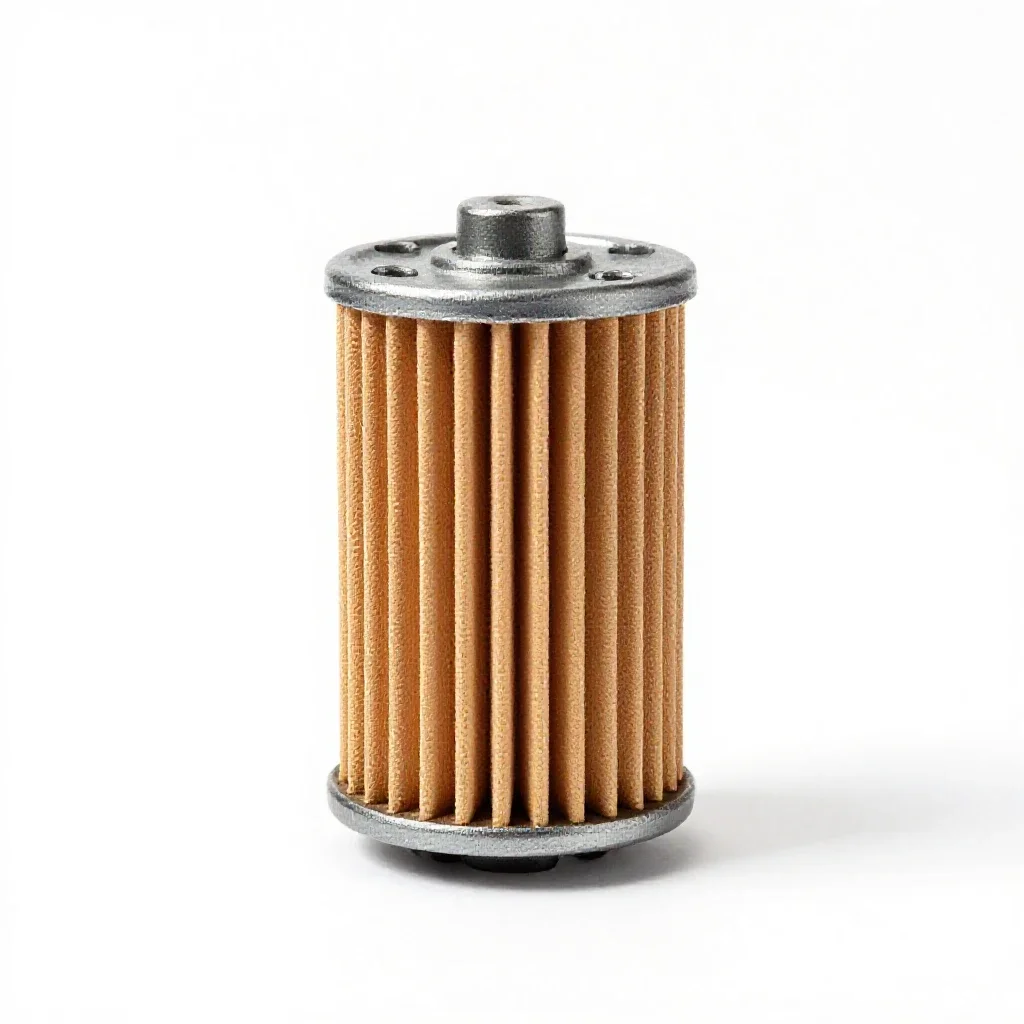 Oil filter isolated on a white background