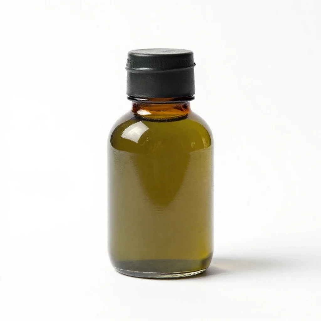 Oil isolated on a white background