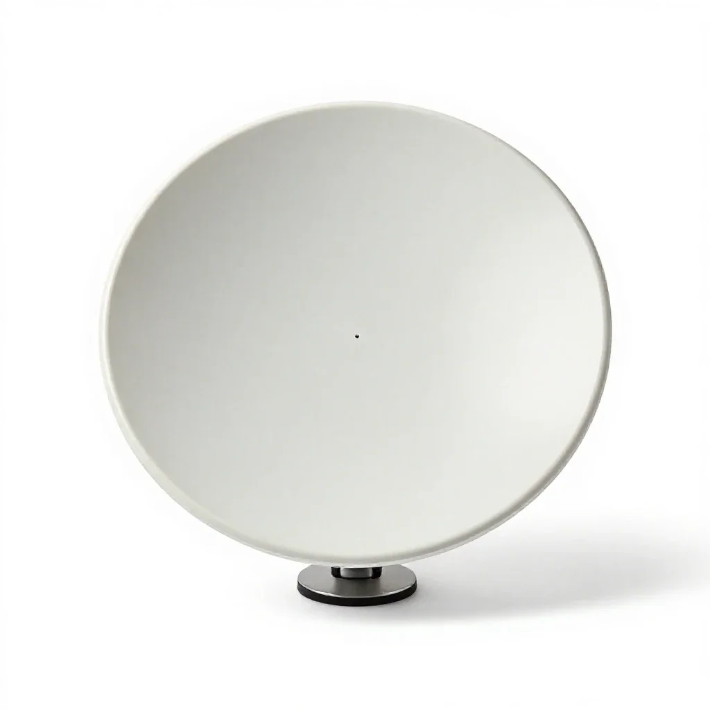 Omnidirectional antenna isolated on a white background