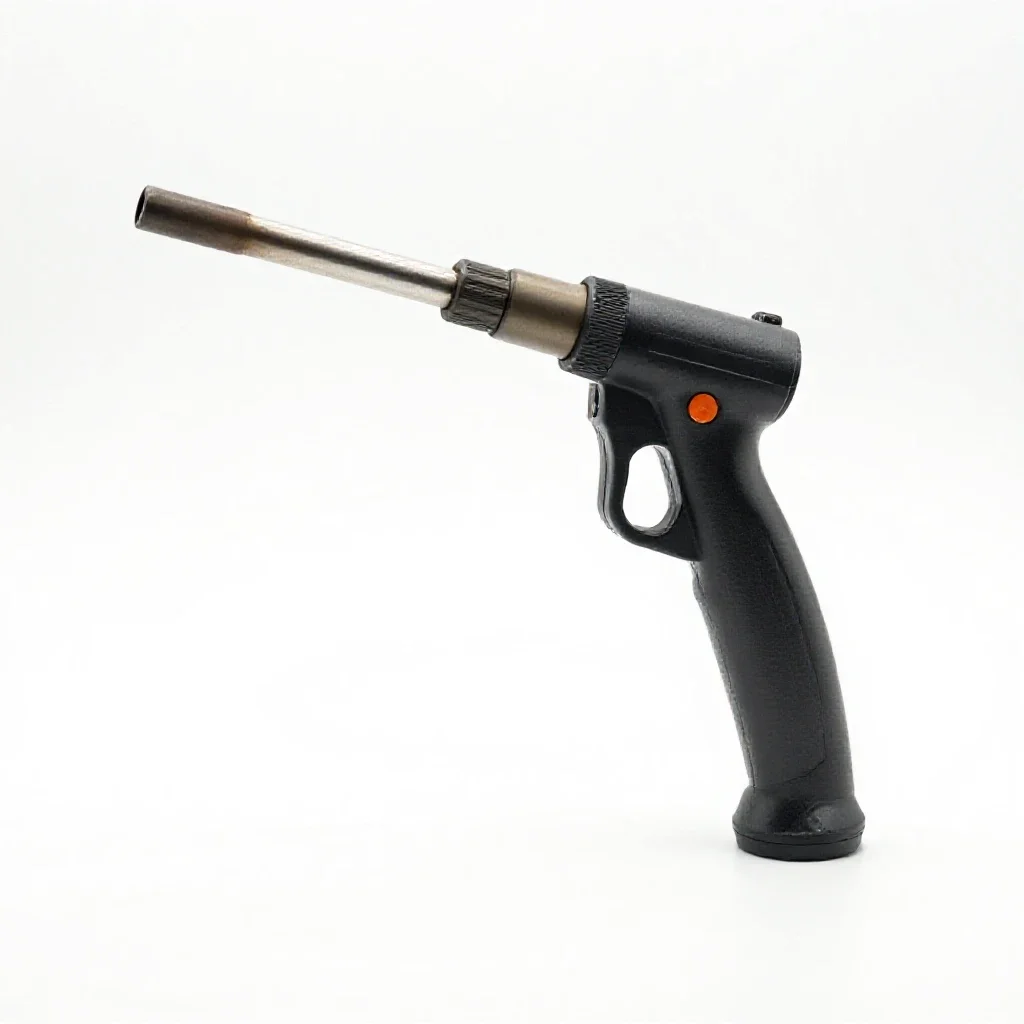 Oxyacetylene torch isolated on a white background