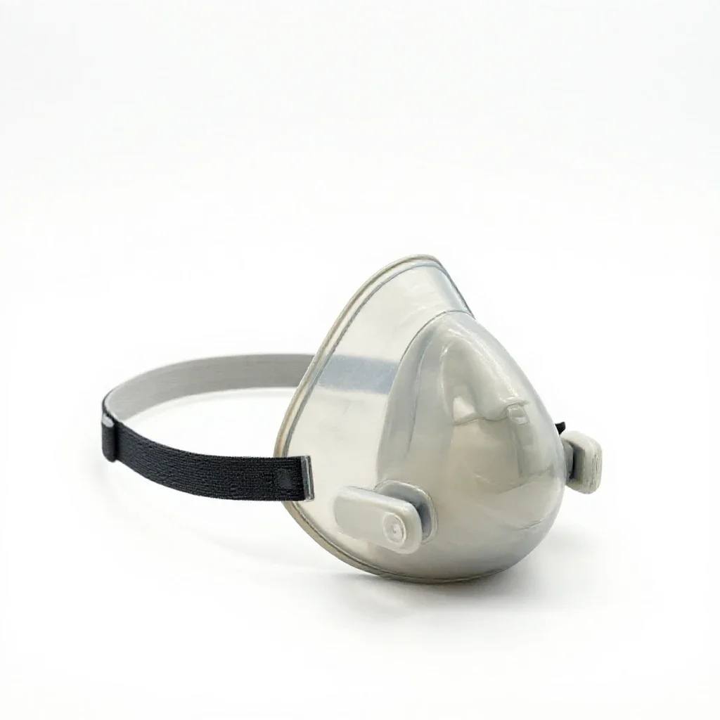 Oxygen mask isolated on a white background