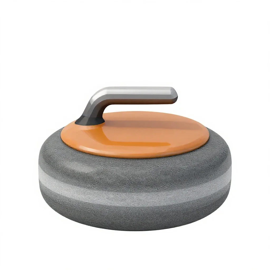 Curling wand isolated on a white background