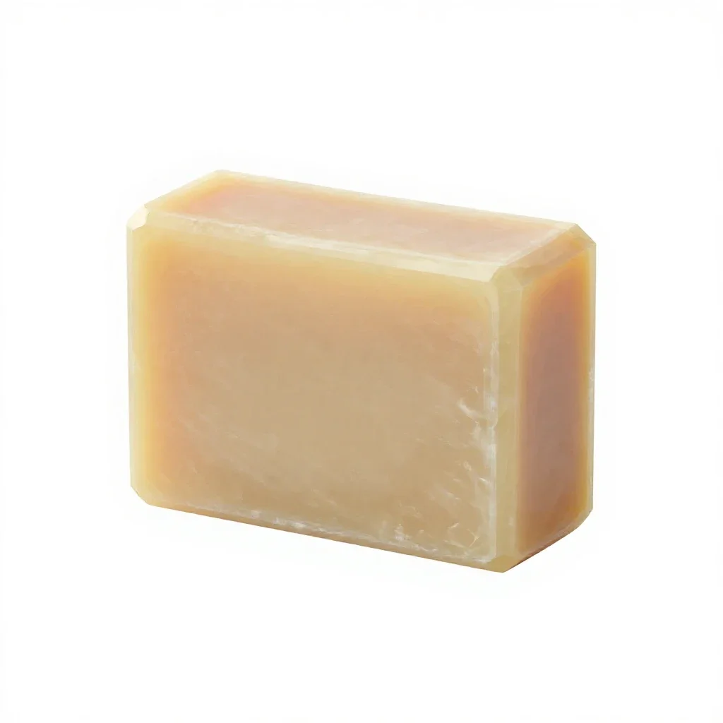 Shampoo bar isolated on a white background