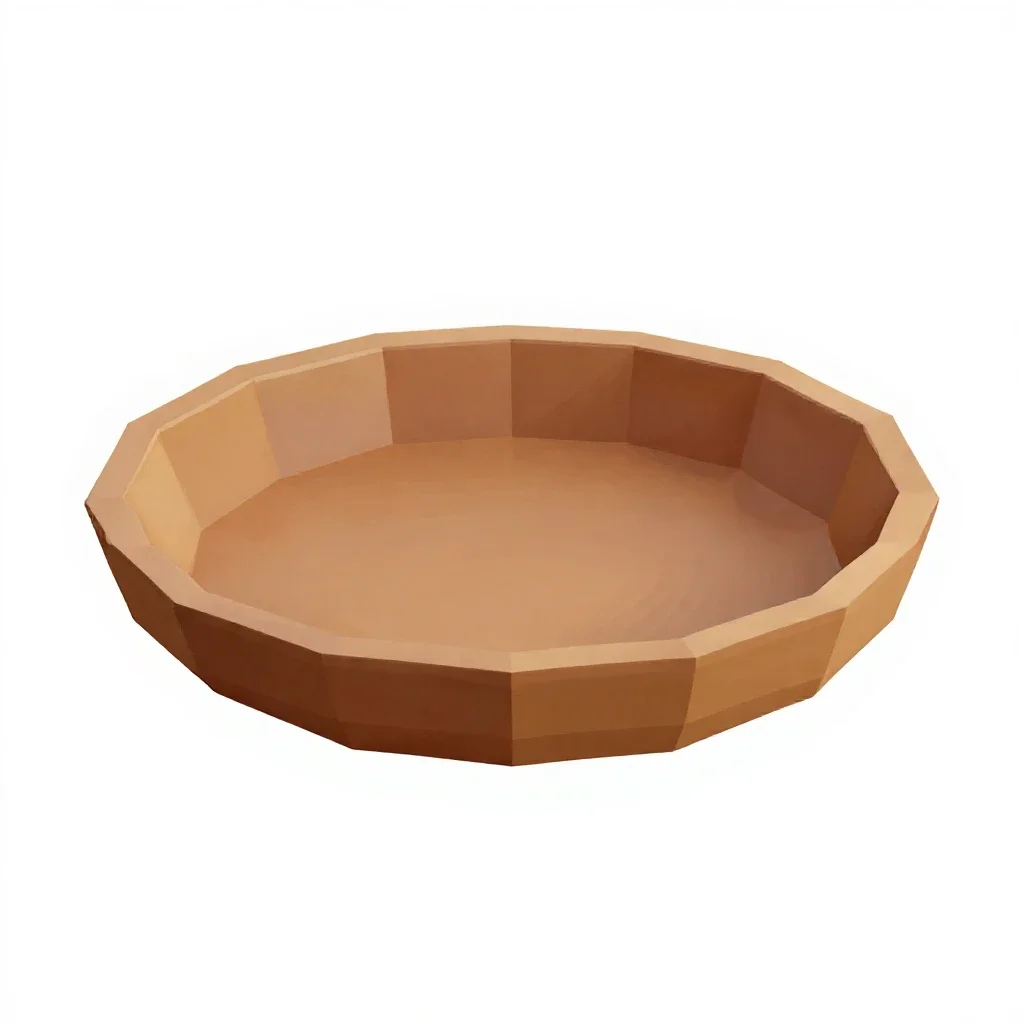 Puja thali isolated on a white background