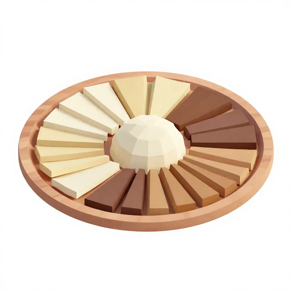 Seder plate isolated on a white background