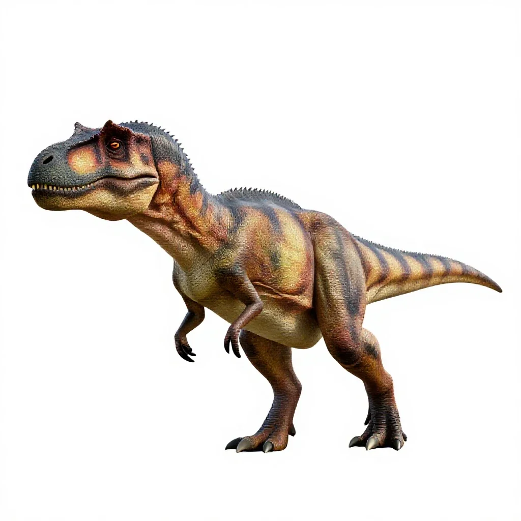 Spinosaurus isolated on a white background