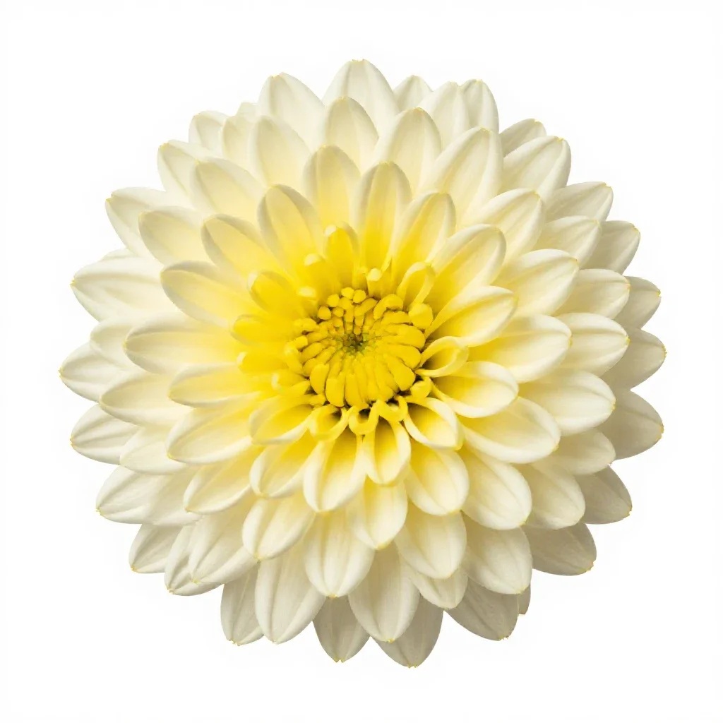 Chrysanthemum isolated on a white background