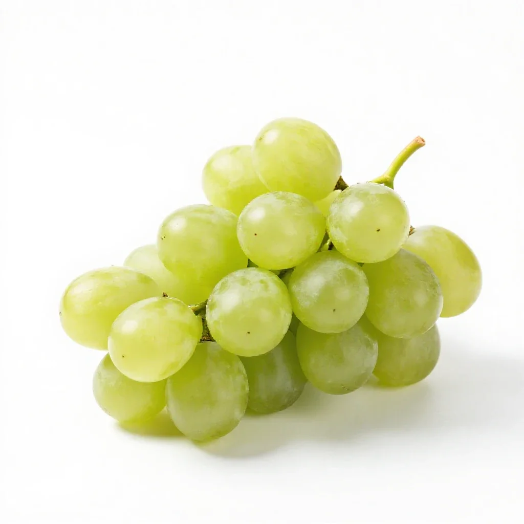 Bunch of grapes isolated on a white background