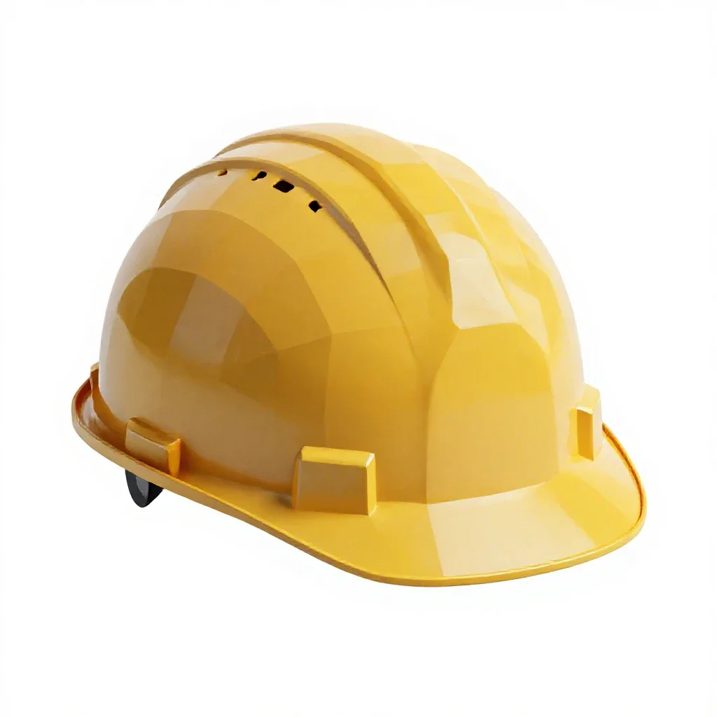 Hard hat isolated on a white background