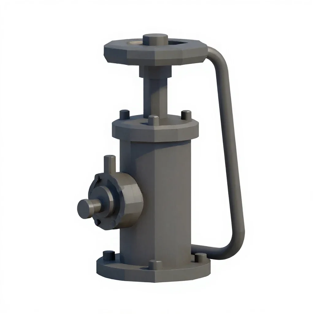 Water pump isolated on a white background