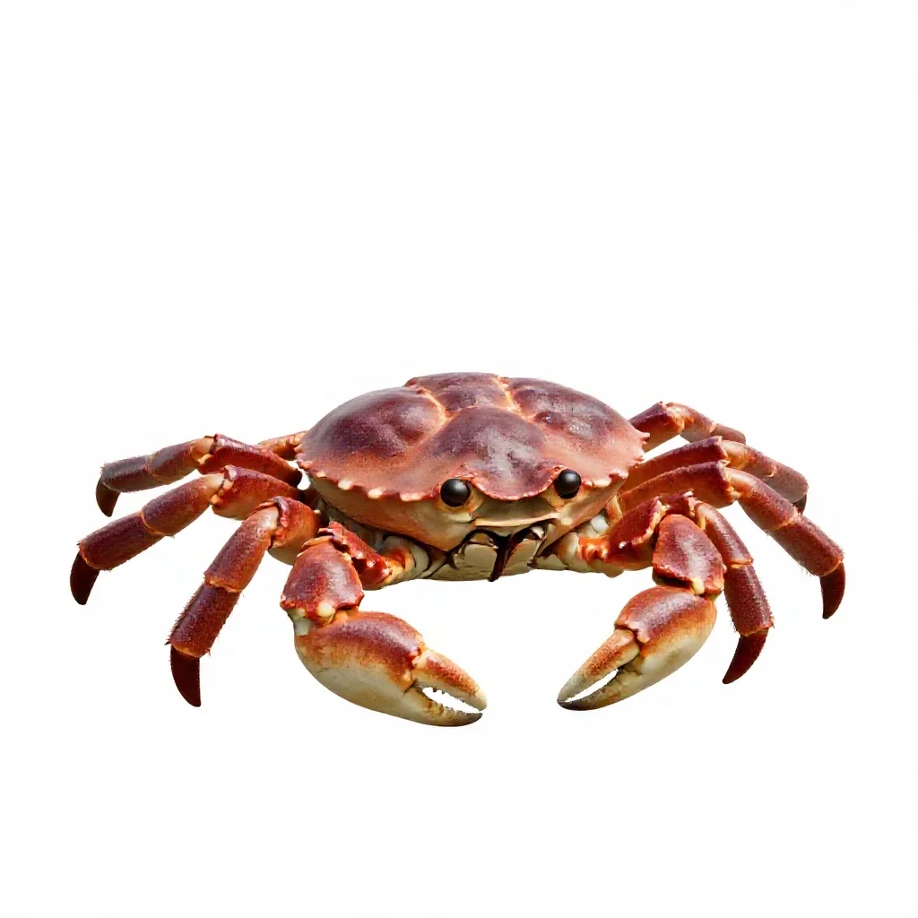 Horseshoe crab isolated on a white background