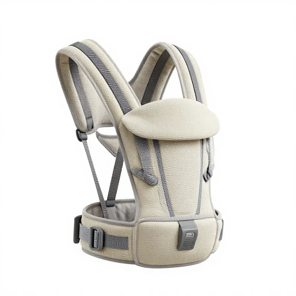 Baby carrier harness isolated on a white background