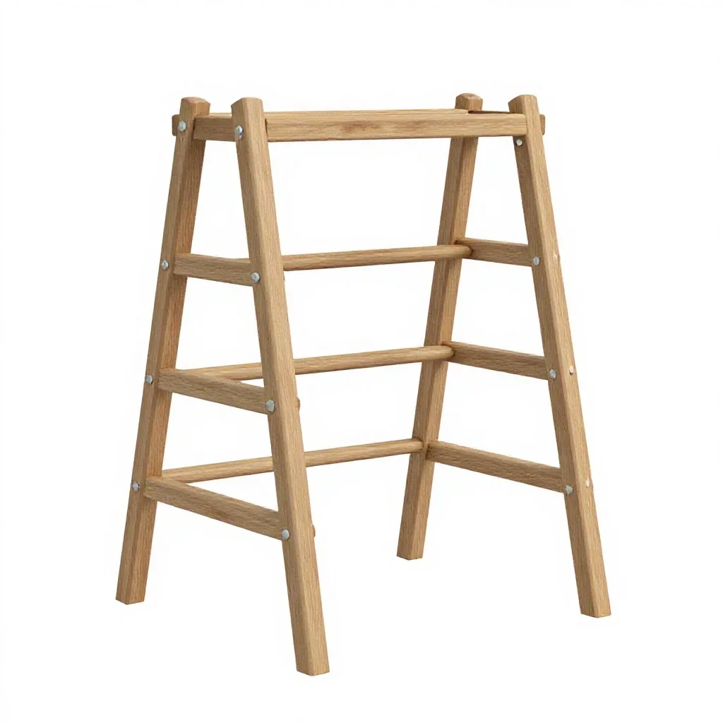 Climbing frame isolated on a white background