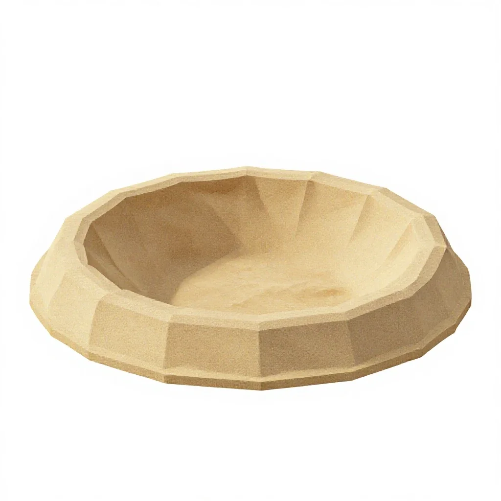 Sandpit with a lid isolated on a white background