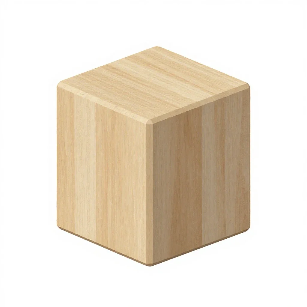 Soft building block set isolated on a white background