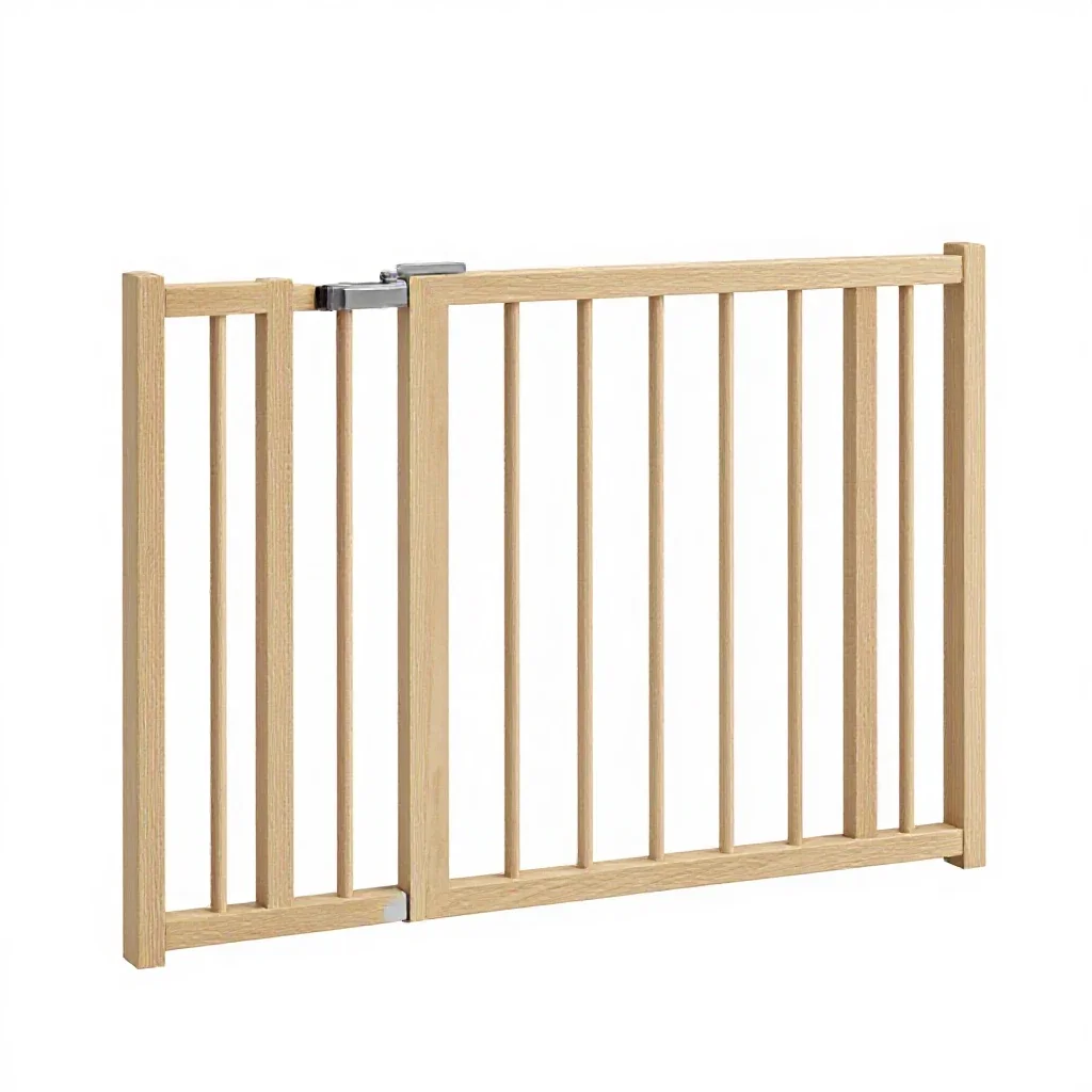 Stair gate isolated on a white background