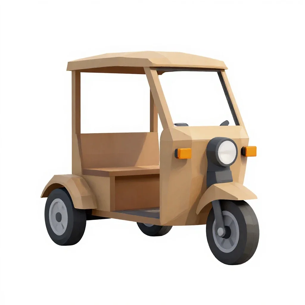 Trike isolated on a white background