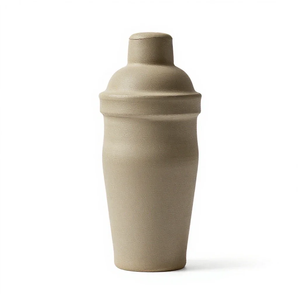 Cocktail shaker isolated on a white background