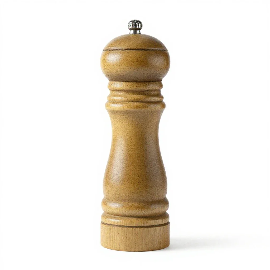 Pepper mill isolated on a white background