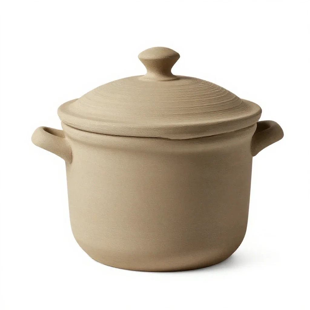 Pressure cooker isolated on a white background