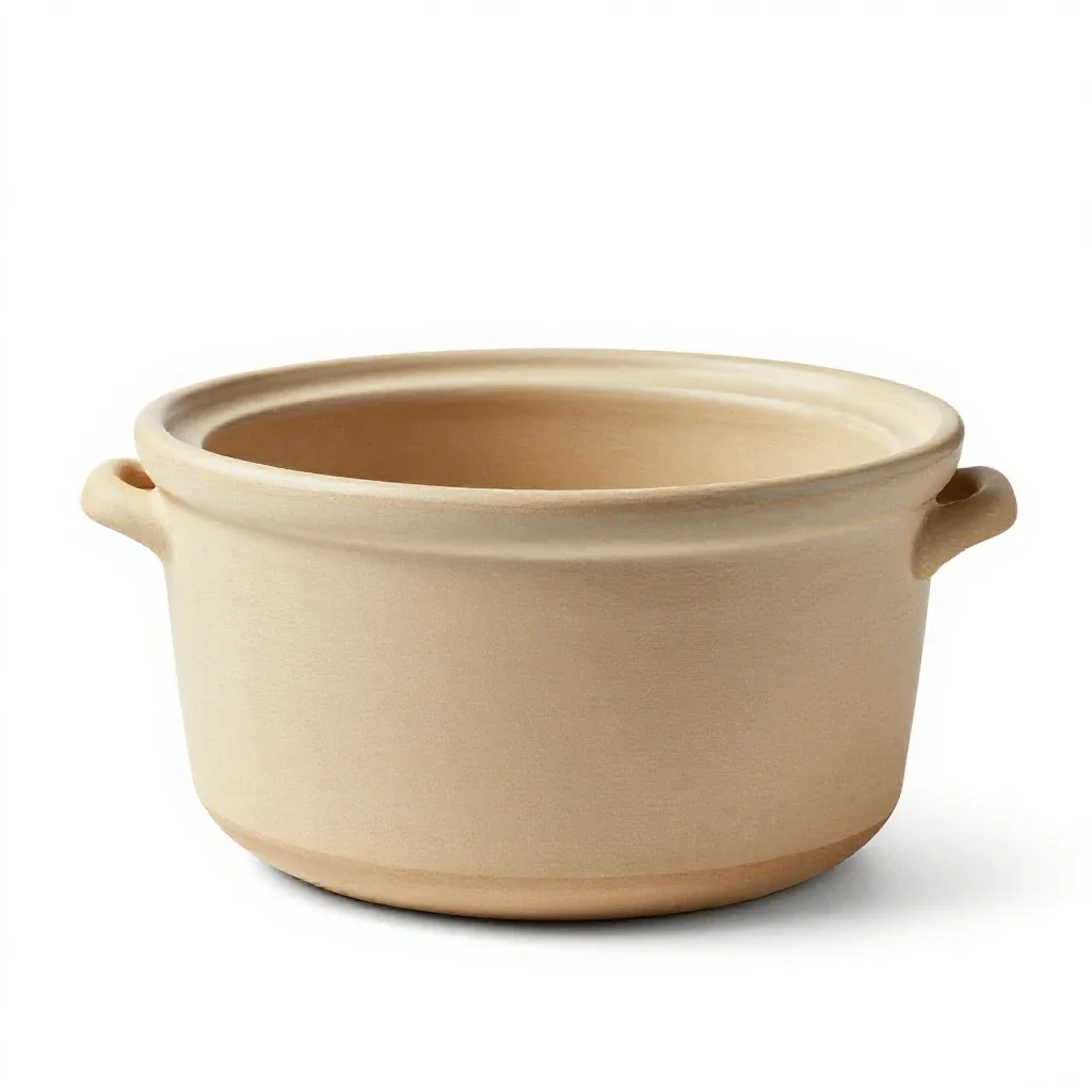 Slow cooker isolated on a white background