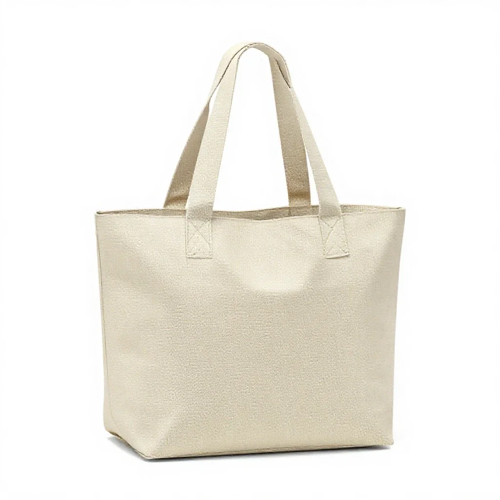 Cooler tote with a zip isolated on a white background