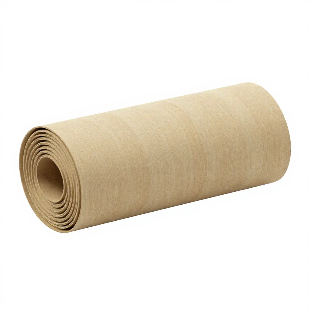 Rolled tube poster case isolated on a white background