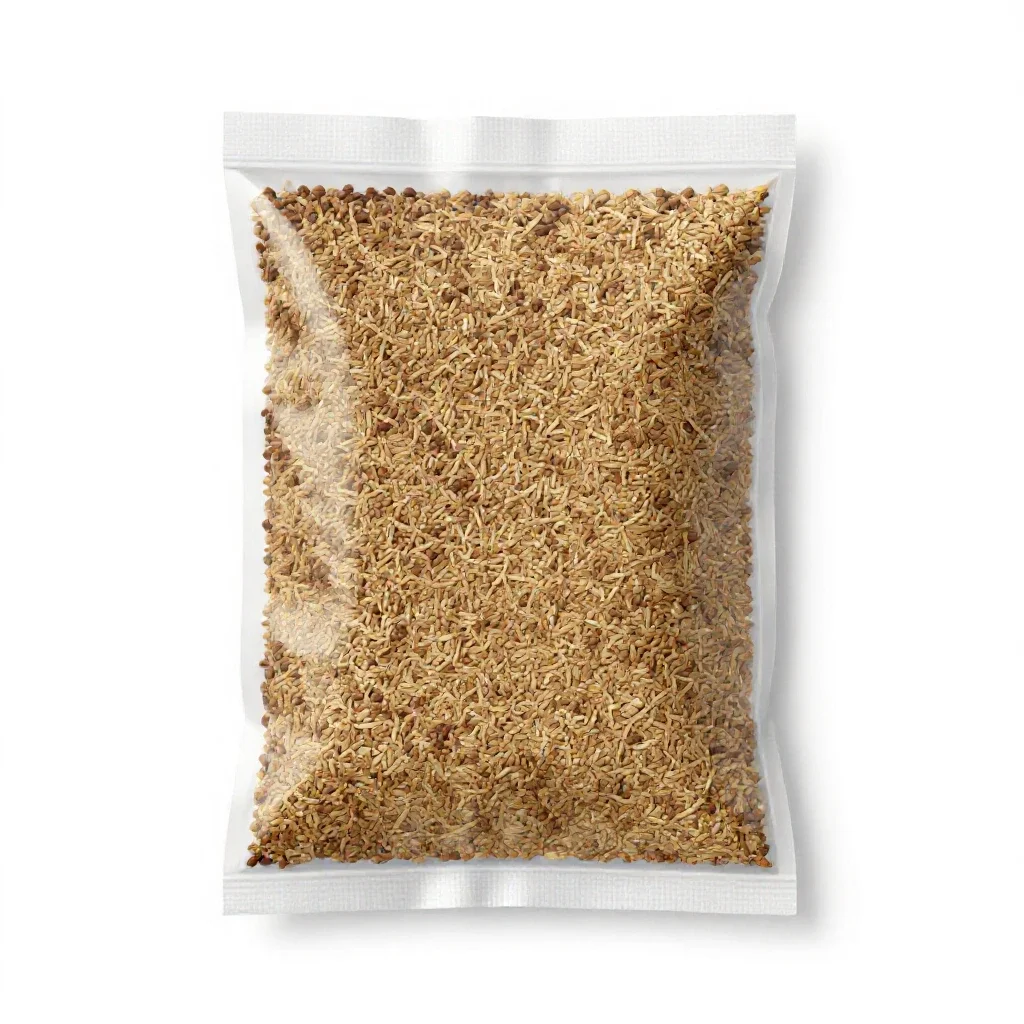 Seed packet isolated on a white background