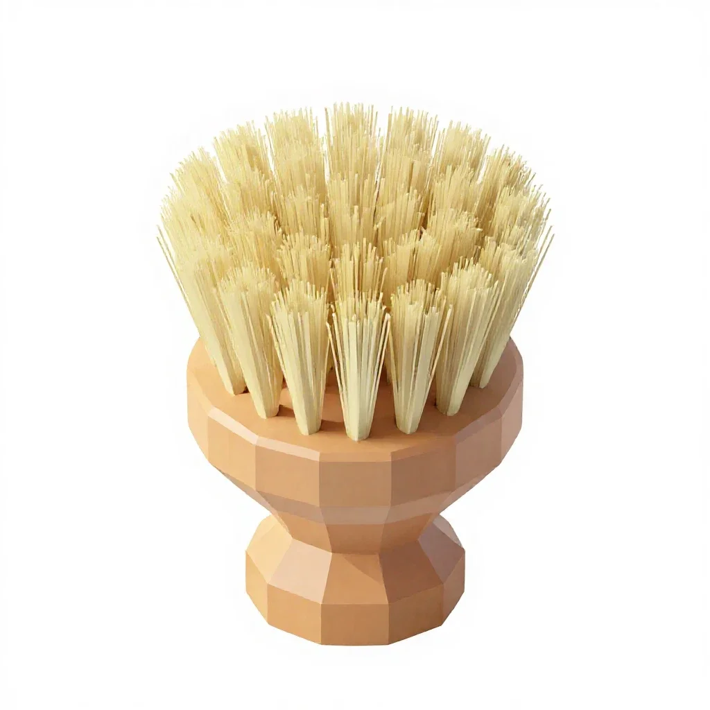 Grooming brush isolated on a white background