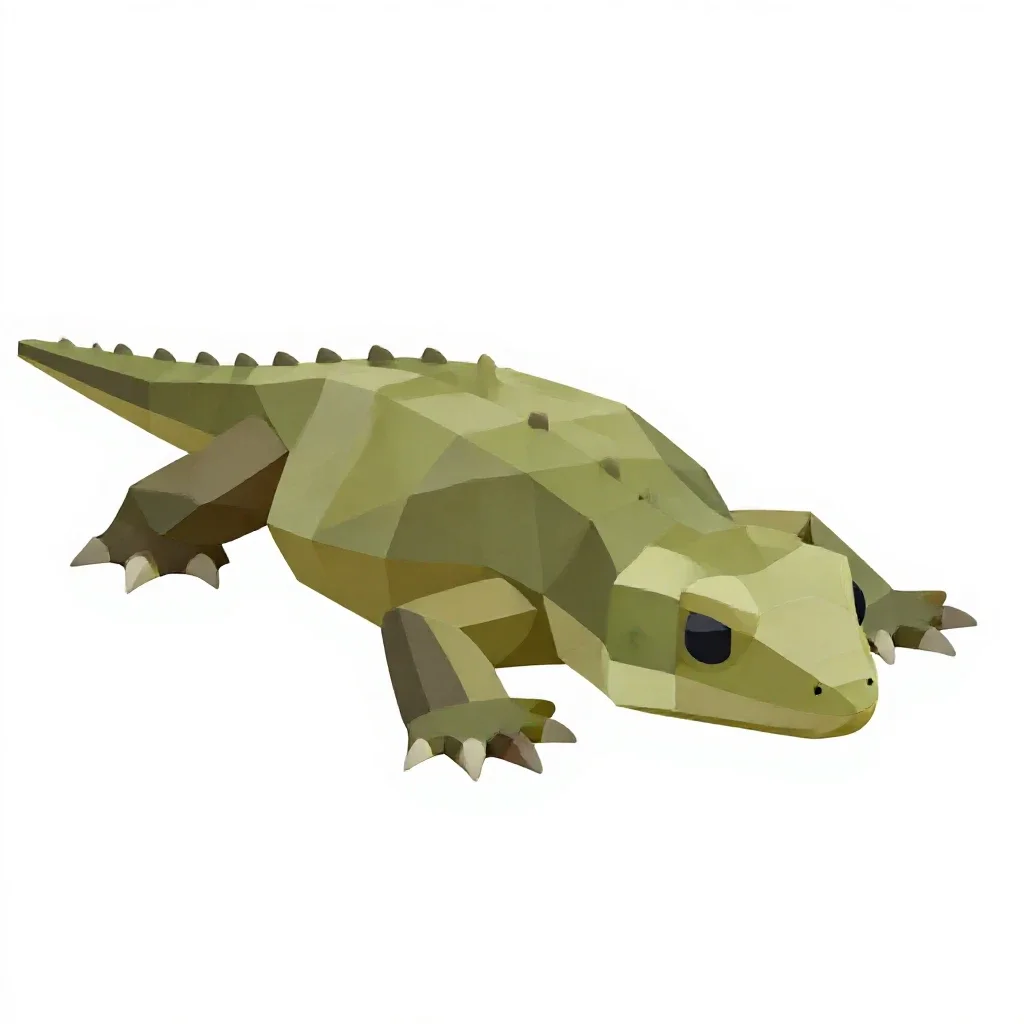 Reptile hide isolated on a white background