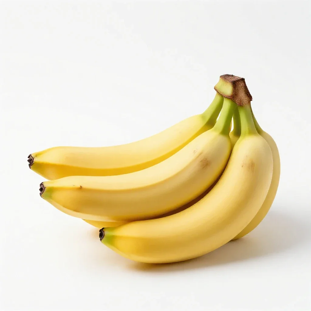 Bunch of bananas isolated on a white background