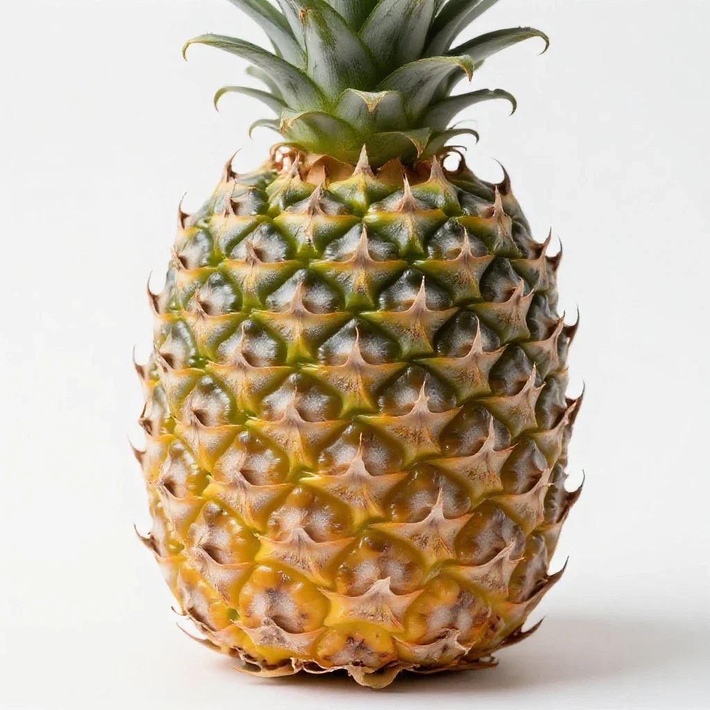 Pineapple isolated on a white background