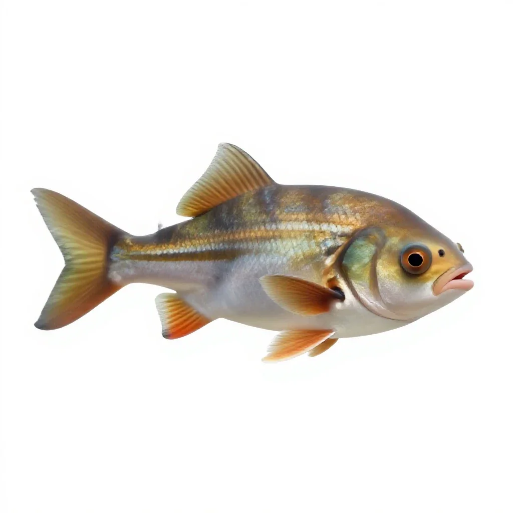 Sunfish isolated on a white background