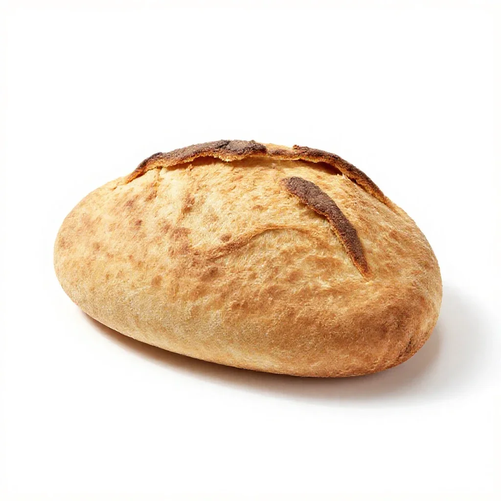 Crust isolated on a white background