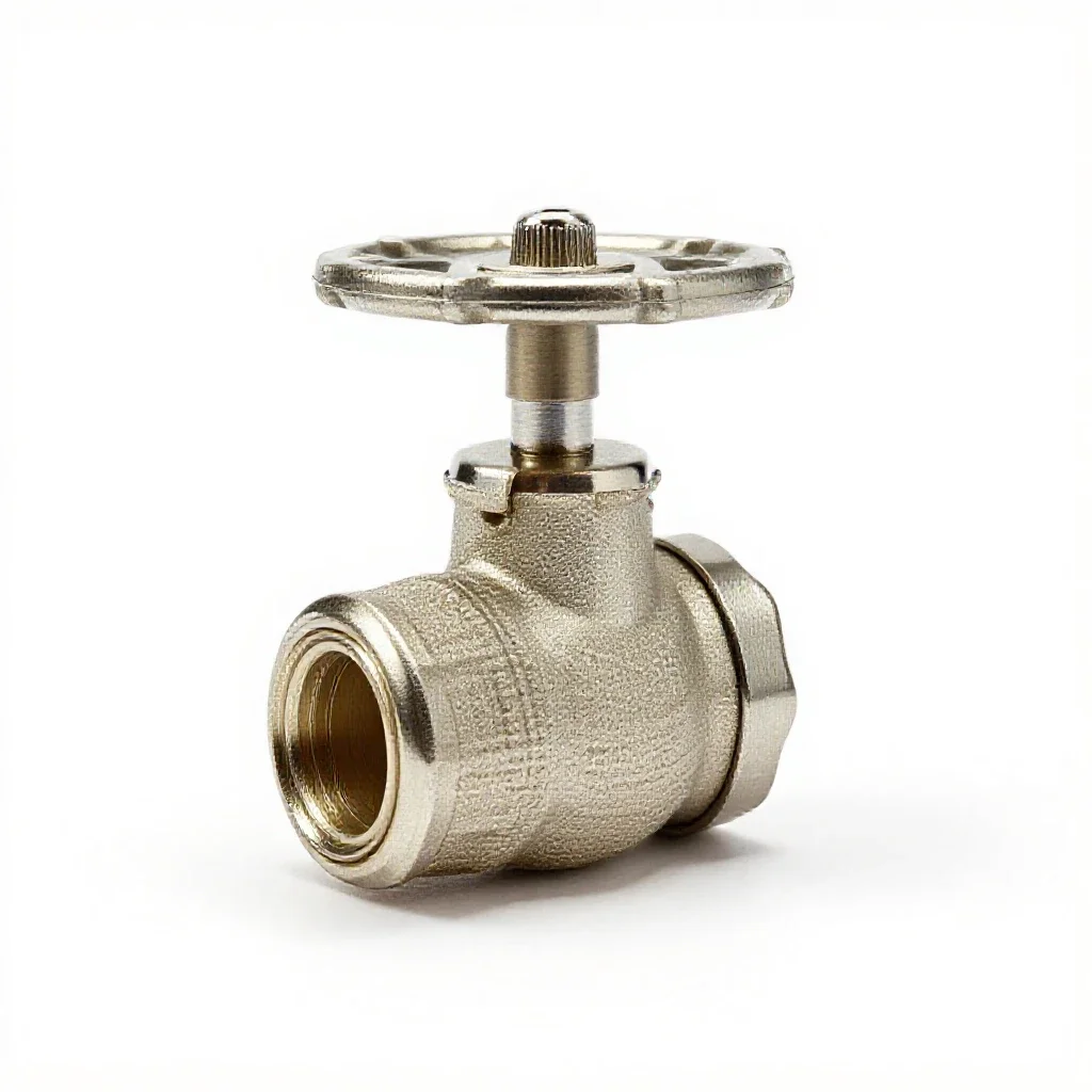 Safety valve isolated on a white background