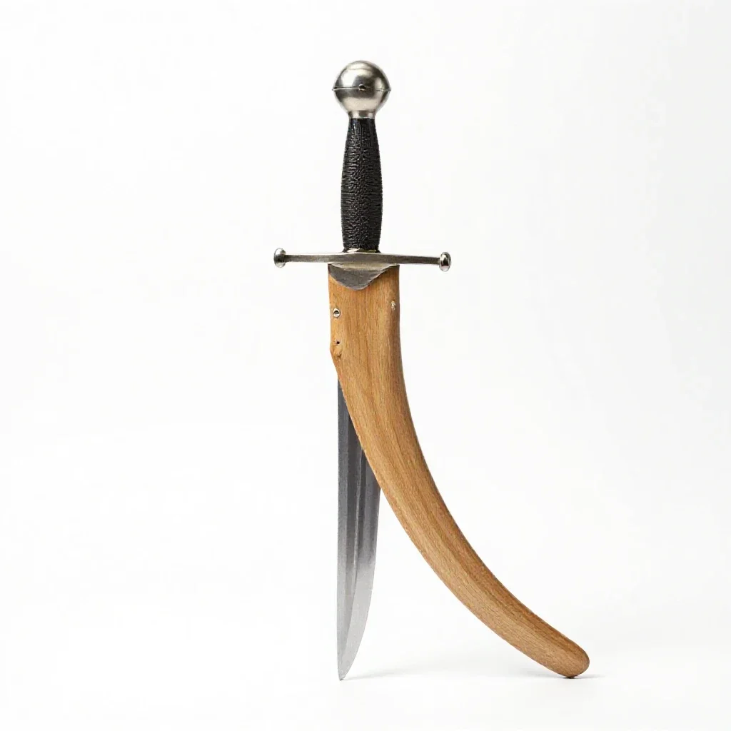 Scabbard isolated on a white background