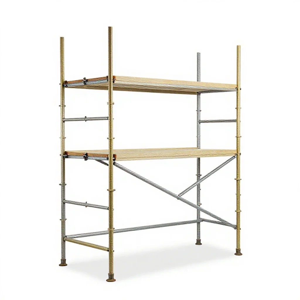 Scaffolding isolated on a white background