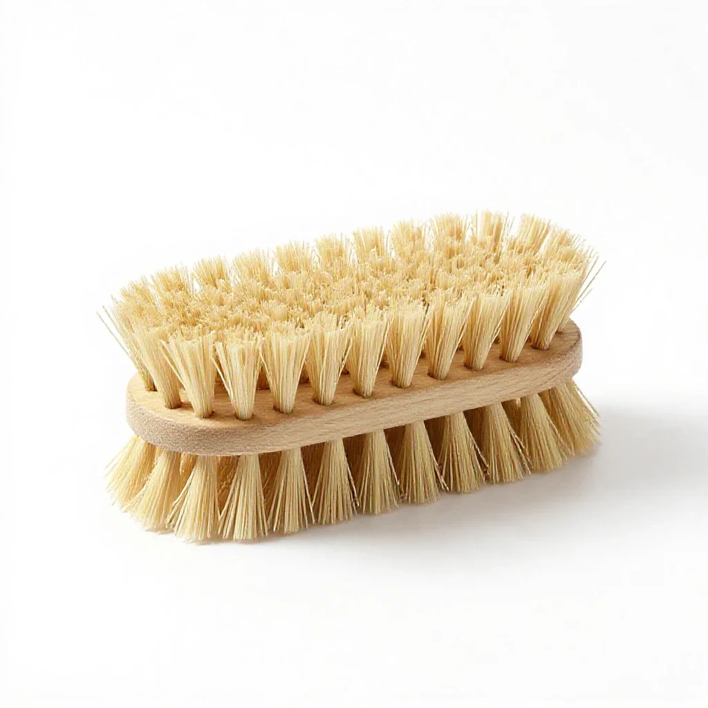 Scrub brush isolated on a white background
