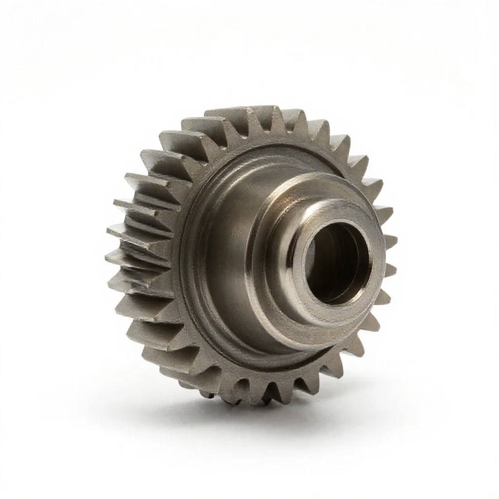 Second gear isolated on a white background