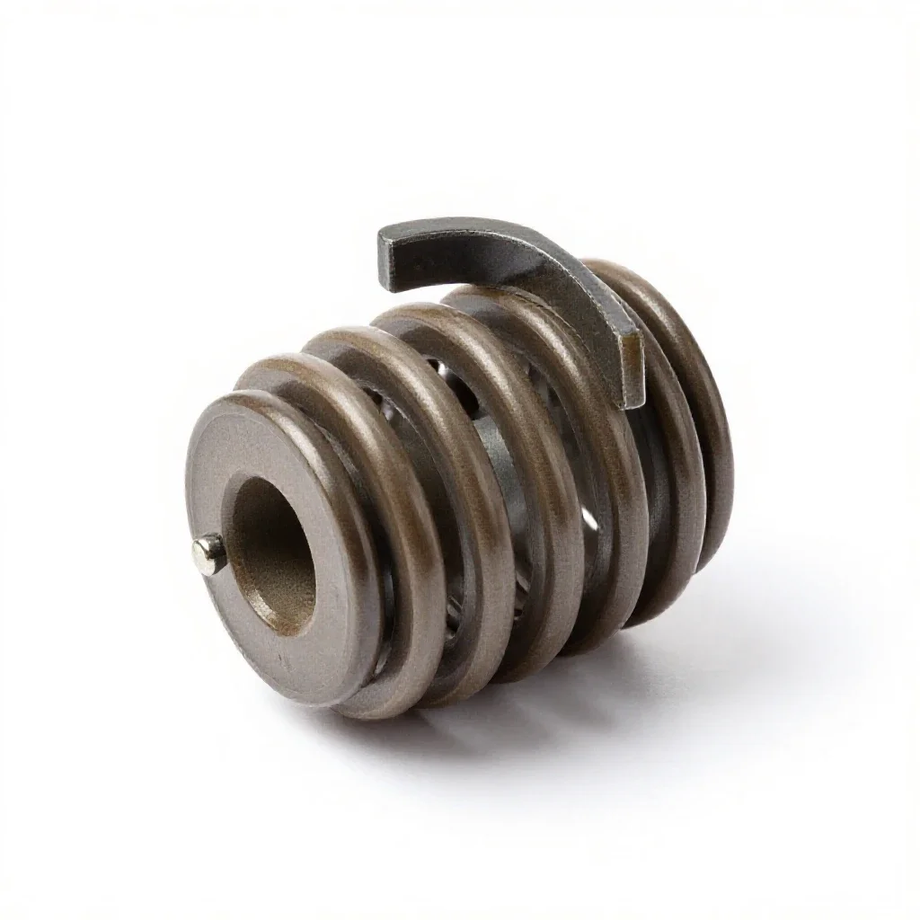 Secondary coil isolated on a white background