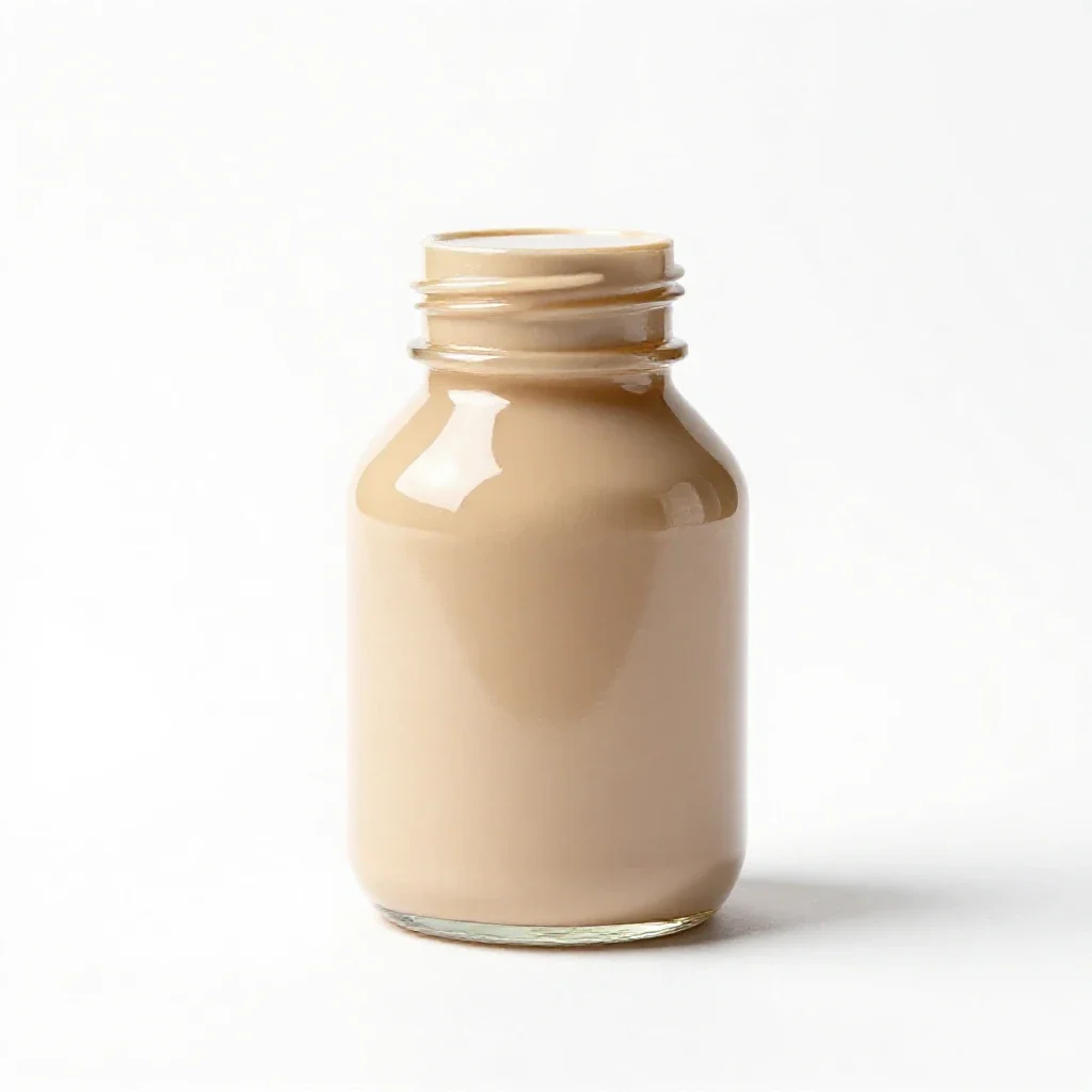 Semigloss isolated on a white background